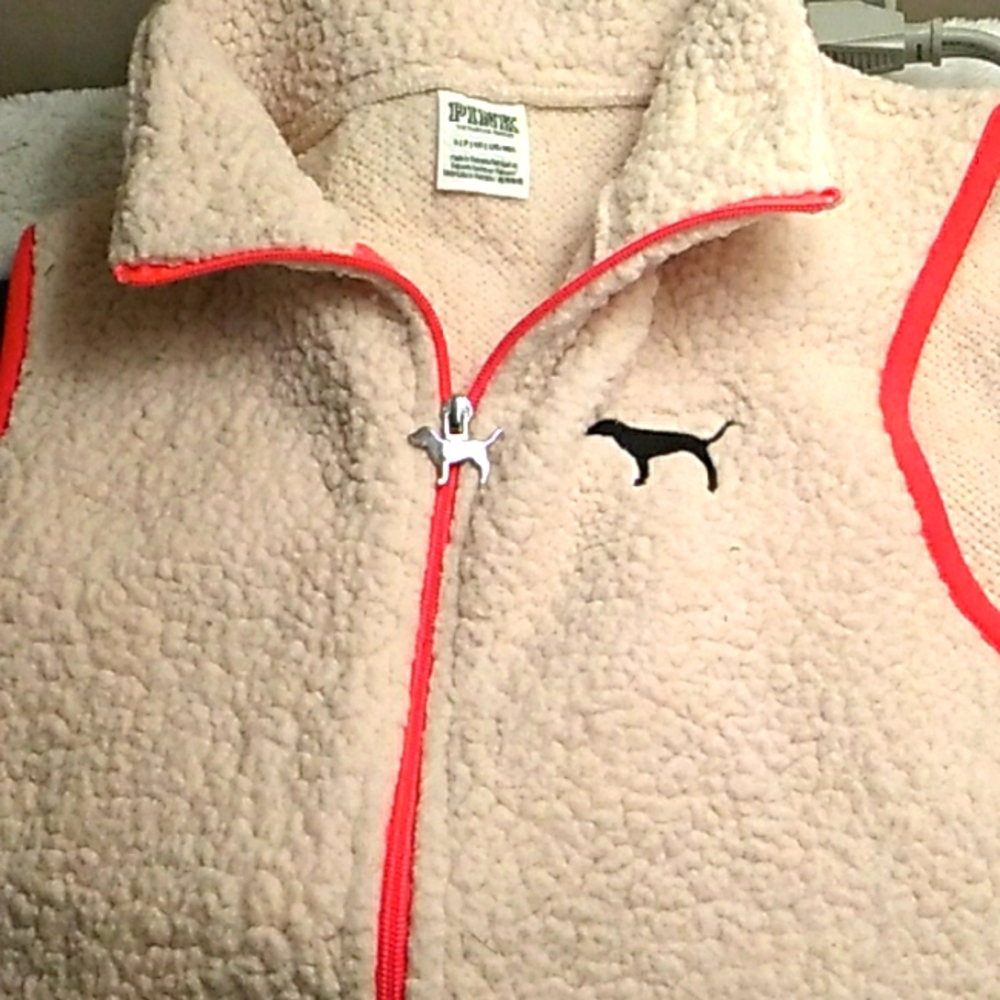 Pink. Vest small